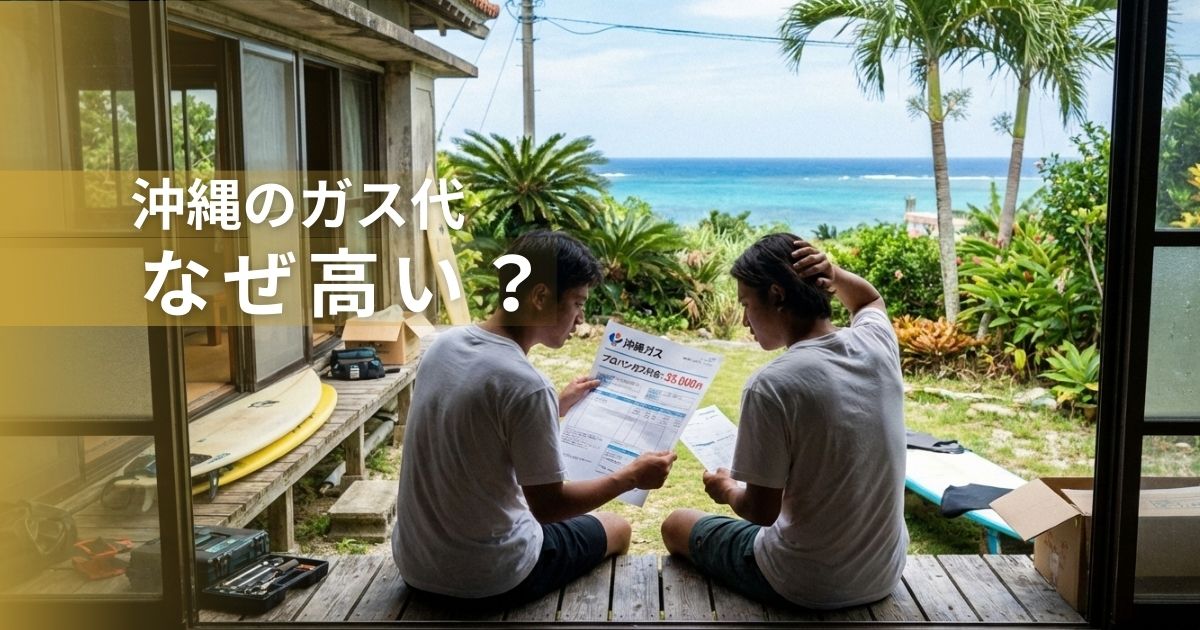 沖縄のガス代はなぜ高い？